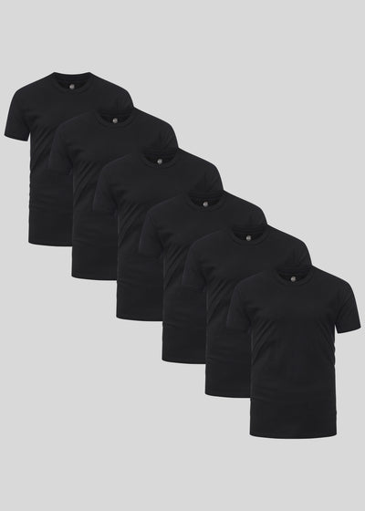 Zwart 6-pack