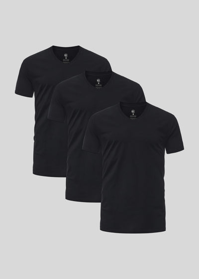 Zwart 3-pack