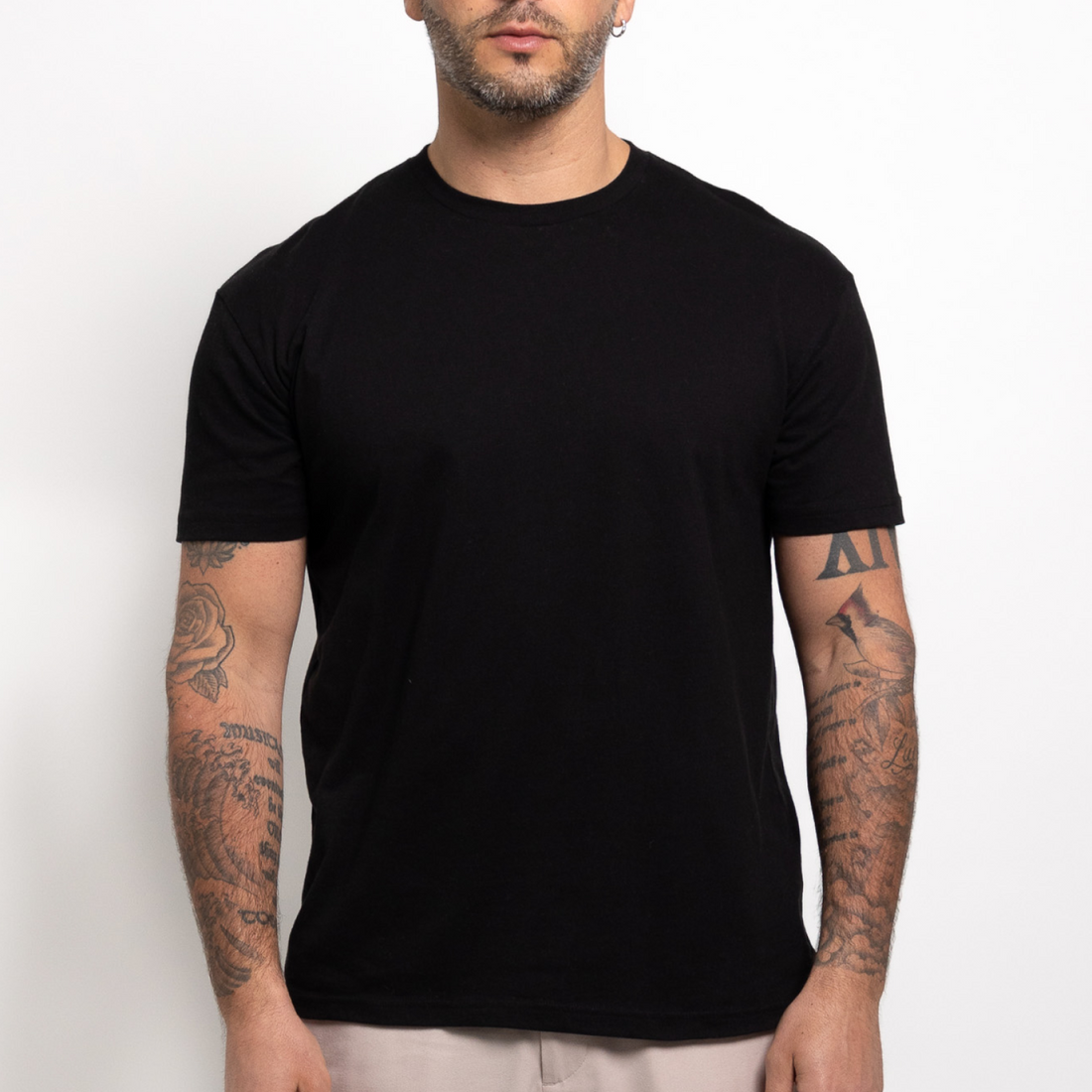 Zwart T-shirt Heren