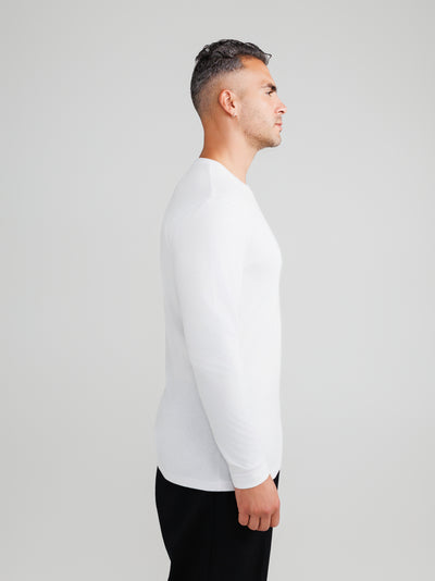White Long Sleeve 3-pack