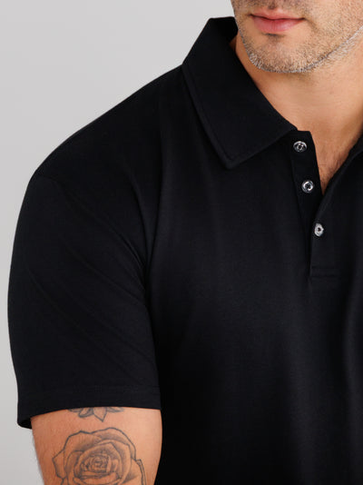 Black Polo 3-pack