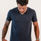 Navy V-Neck T-shirts