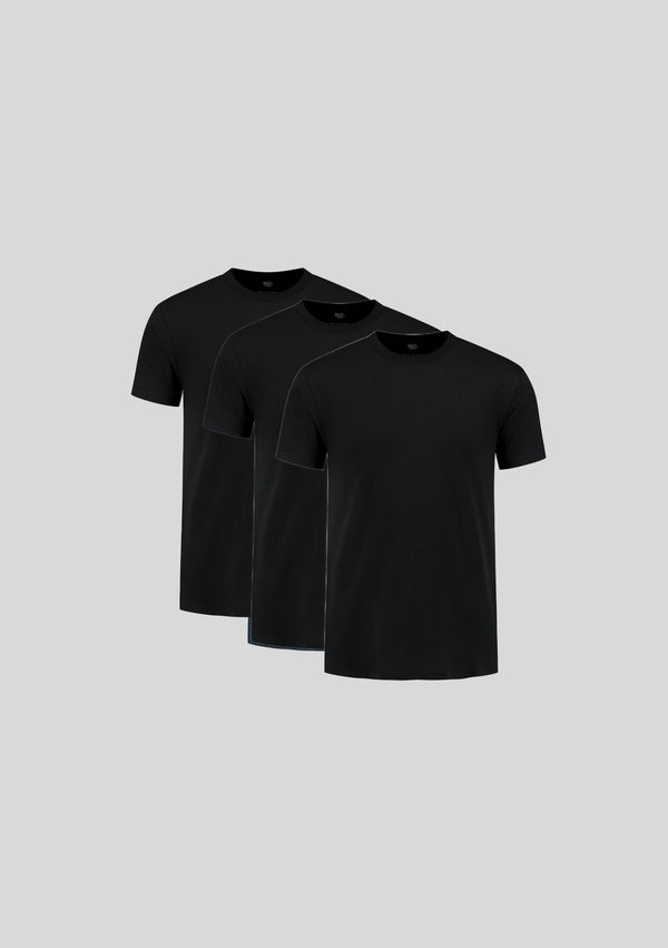 Zwart 3-pack