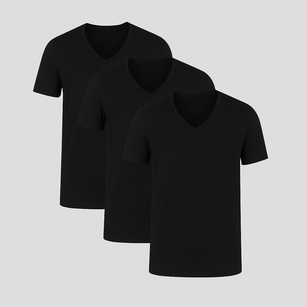 Zwart 3-pack