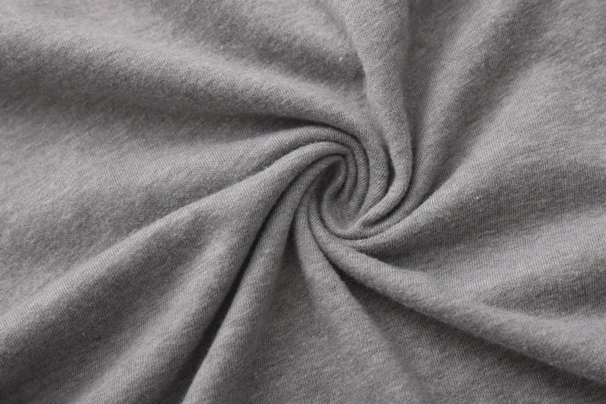 Melange Gray Crew Neck